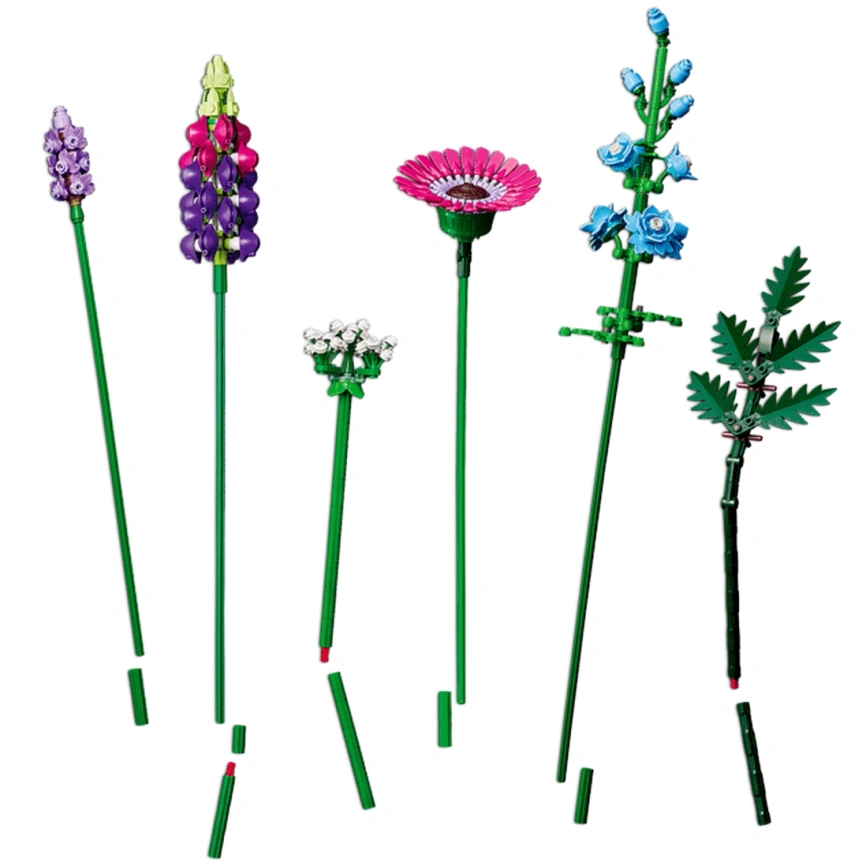 Конструктор LEGO Botanical Wild Flower Bouquet 10313 фото 7