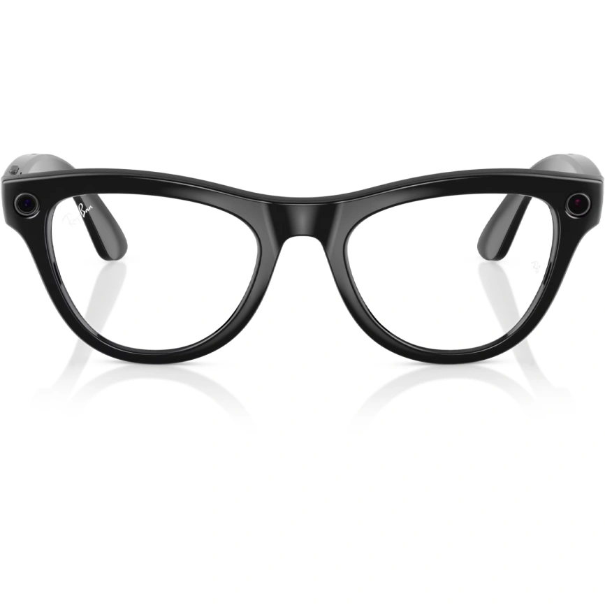 Умные очки Ray-Ban Skyler Shiny Black (RW4010) M Clear фото 2