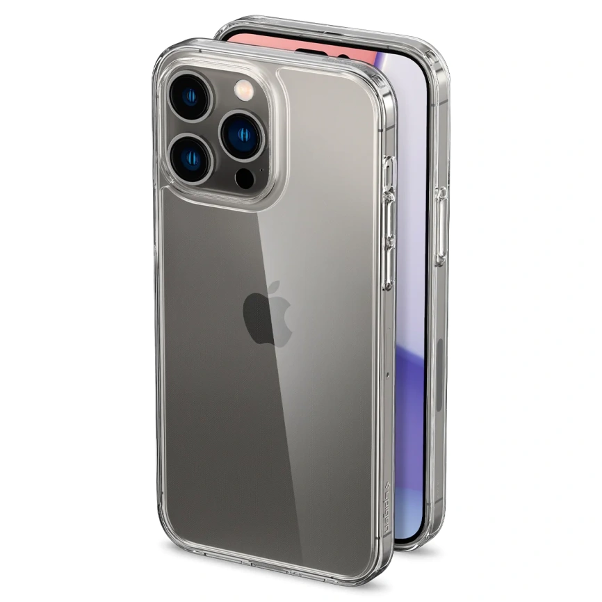 Чехол Spigen Air skin Hybrid для iPhone 14 Pro Max (ACS04808) Crystal Clear фото 2