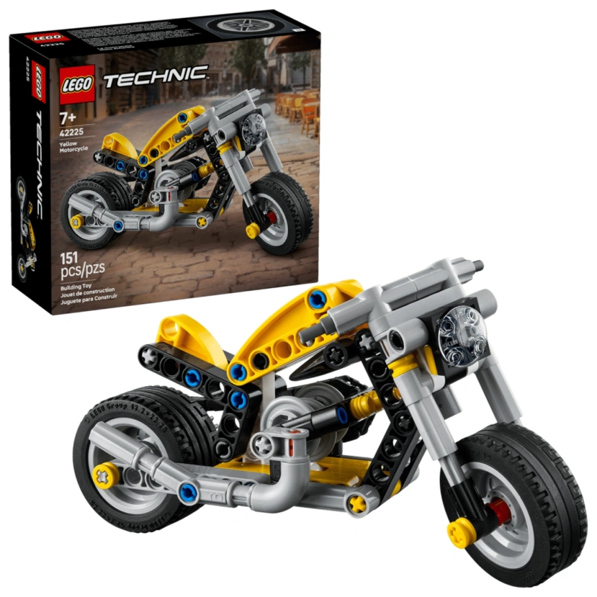 Конструктор LEGO Technic Yellow Motorbike 42225 фото 1