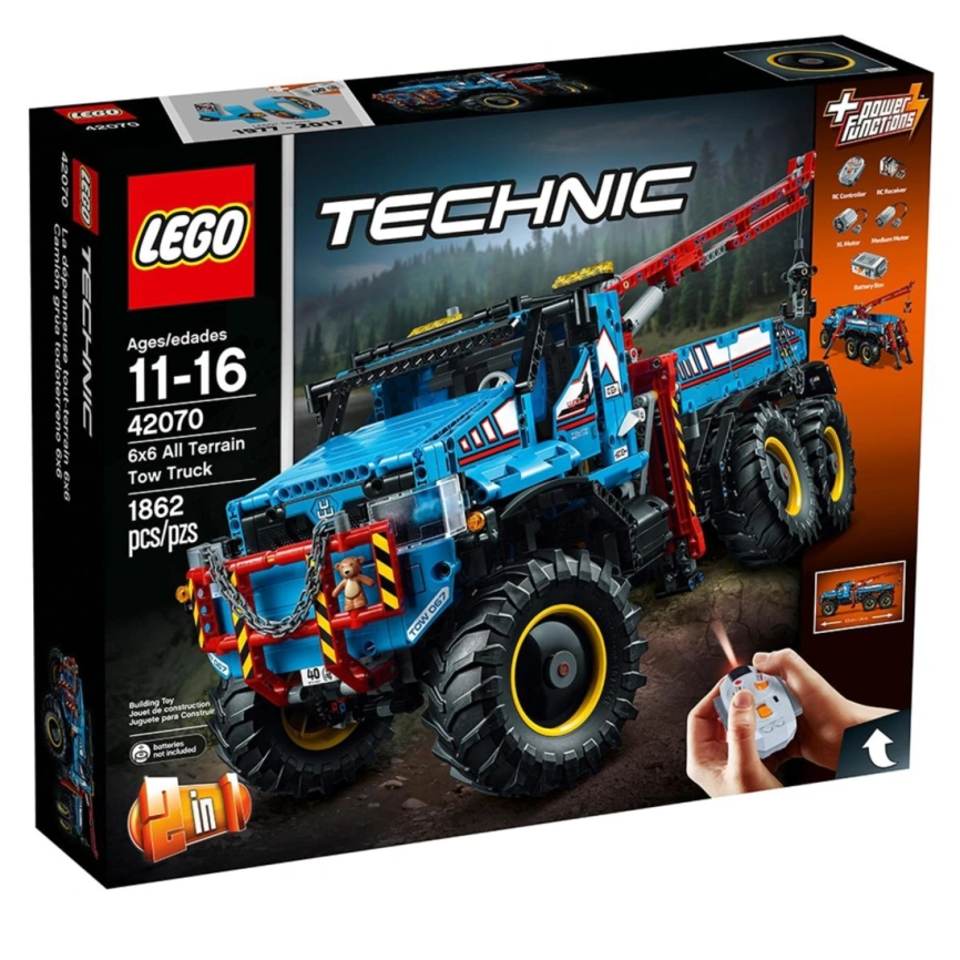Конструктор LEGO Technic 6x6 All Terrain Tow Truck 42070 фото 4