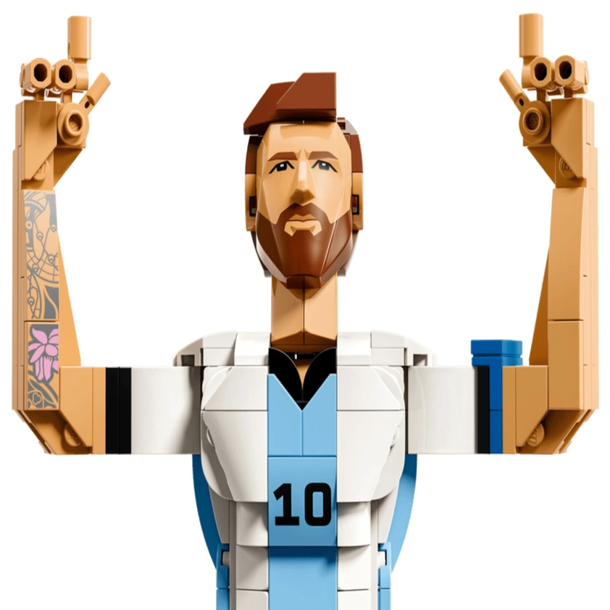 Конструктор LEGO Editions Lionel Messi Fball Legend 43015 фото 3