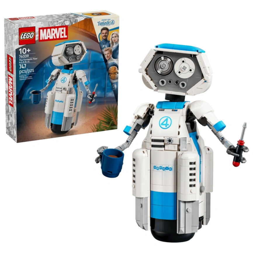 Конструктор LEGO Marvel Super Heroes The Fantastic Four: H.E.R.B.I.E. 76339 фото 1