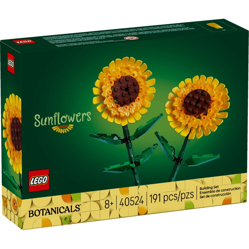 Конструктор LEGO Botanical Sunflowers 40524 фото 2