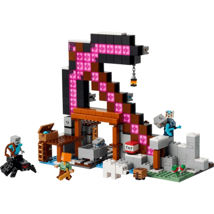 Конструктор LEGO Minecraft The Pickaxe Mine 21277 фото 2