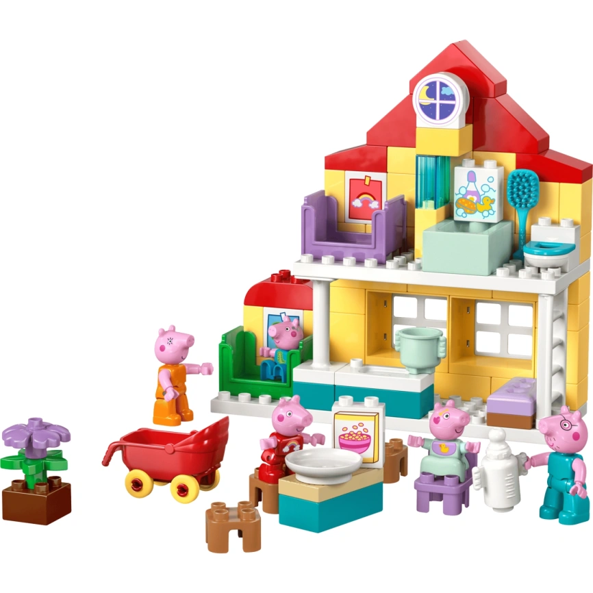 Конструктор LEGO Duplo Peppa Family House 10467 фото 6