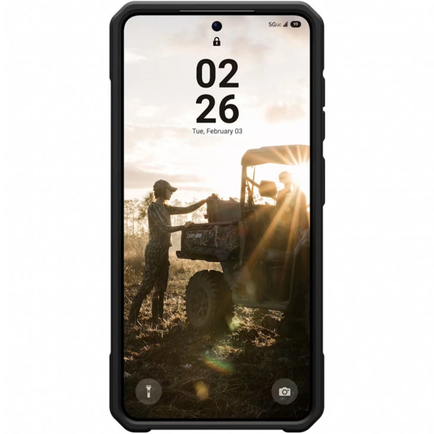 Чехол UAG Monarch Pro Case with MagSafe для Samsung Galaxy S26 Carbon Fiber (214515114242) фото 2