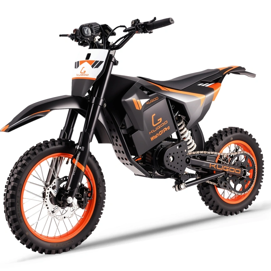Электропитбайк Kugoo Wish 01 Pro Black фото 1
