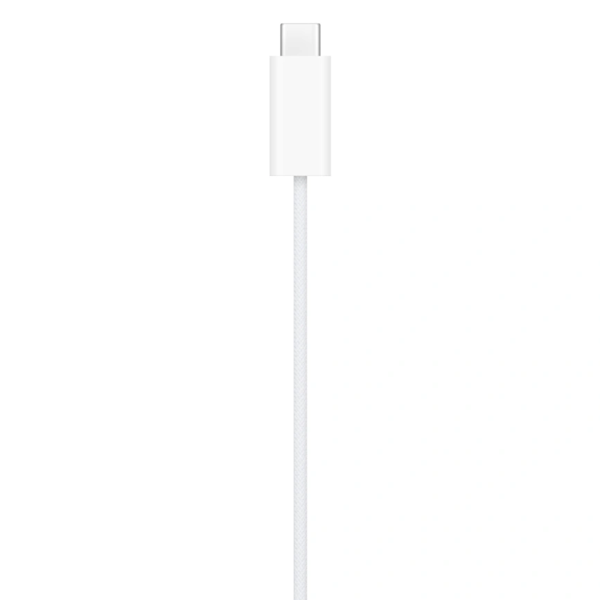 Кабель Apple Watch Magnetic Fast Charger to USB-C 1m(MT0H3ZM/A) White фото 4