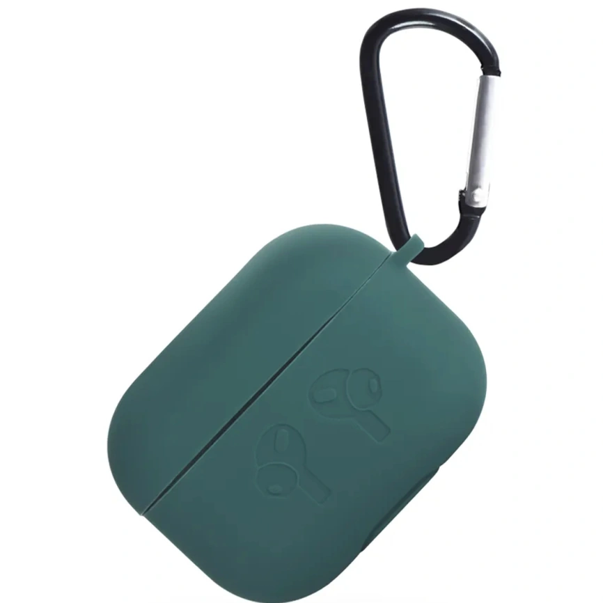 Силиконовый чехол Gurdini для AirPods Pro 2 Green фото 1