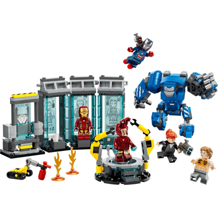 Конструктор LEGO Marvel Super Heroes Iron Man: Hall of Armor 76315 фото 3