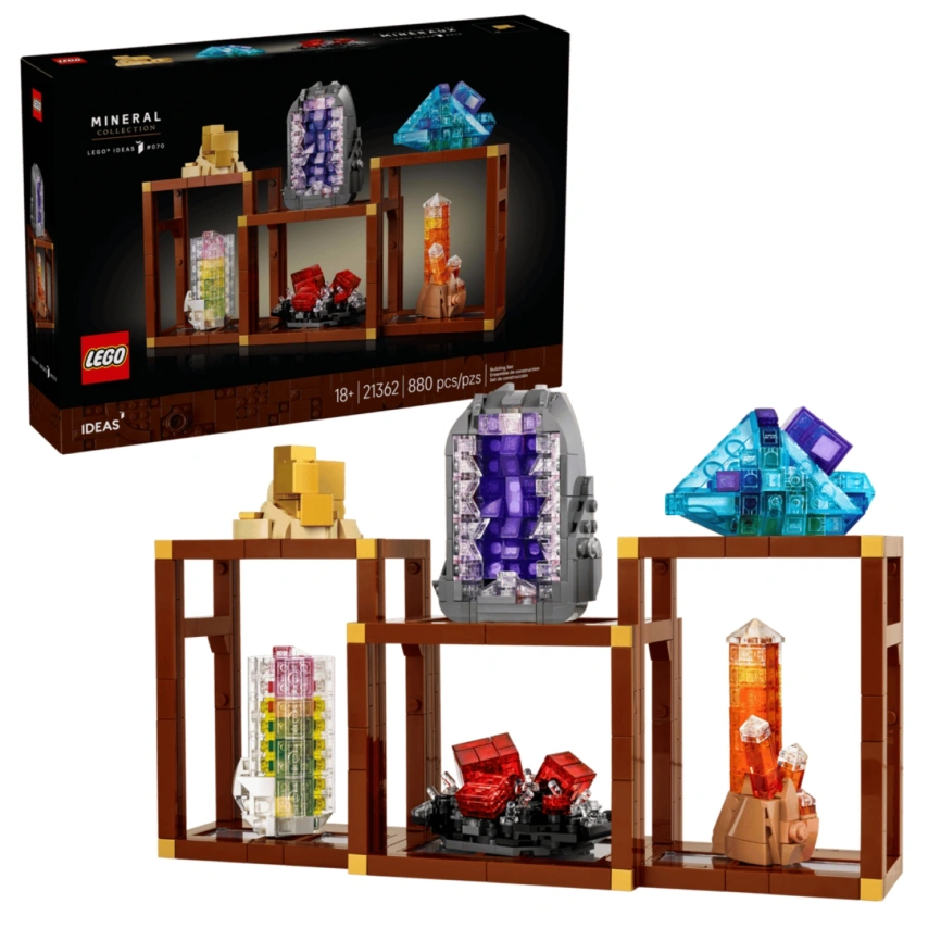 Конструктор LEGO Ideas Mineral Collection 21362 фото 1