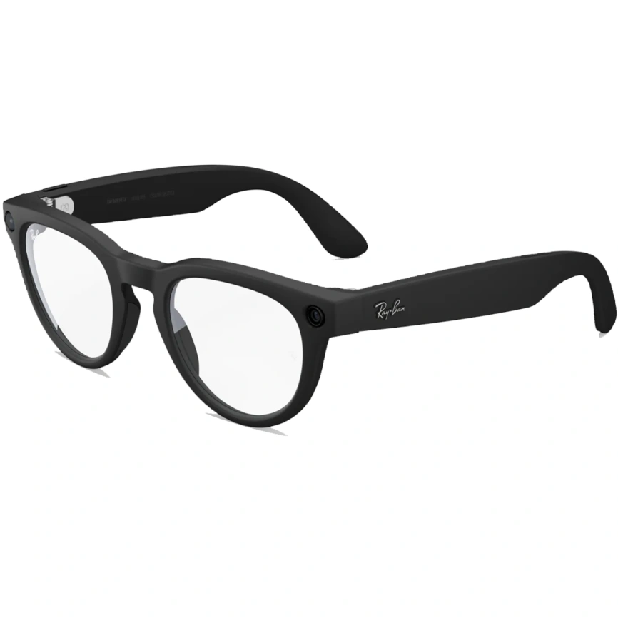 Умные очки Ray-Ban Headliner (Gen 2) Matte Black (RW4013) M Clear фото 1