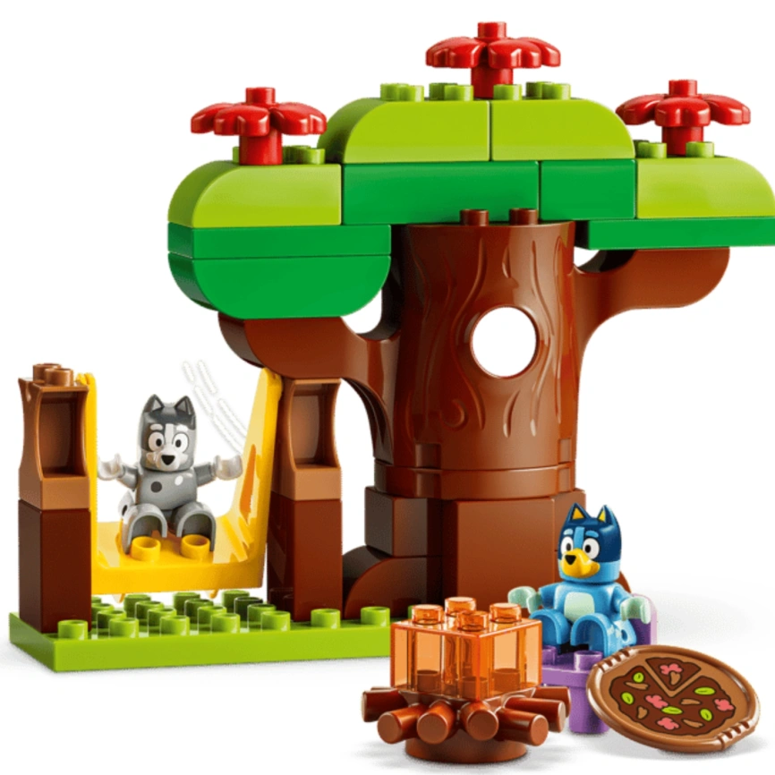 Конструктор LEGO Duplo Pizza Girls with Muffin and Bluey 10469 фото 5