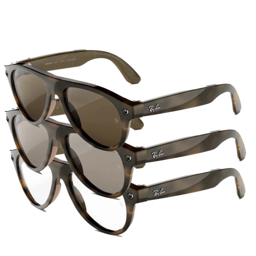 Умные очки Ray-Ban Aviator (Gen 3) Havana Standard Transitions Brown фото 2