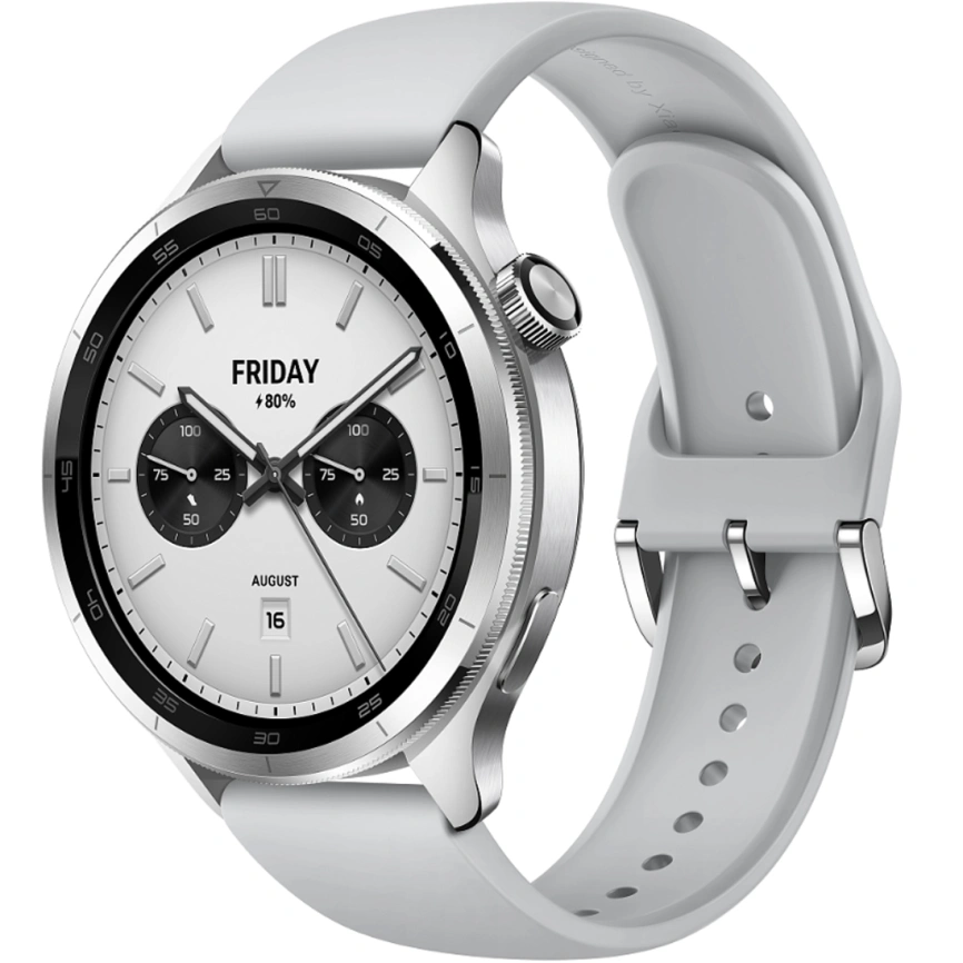 Смарт-часы Xiaomi Watch S4 Silver фото 1