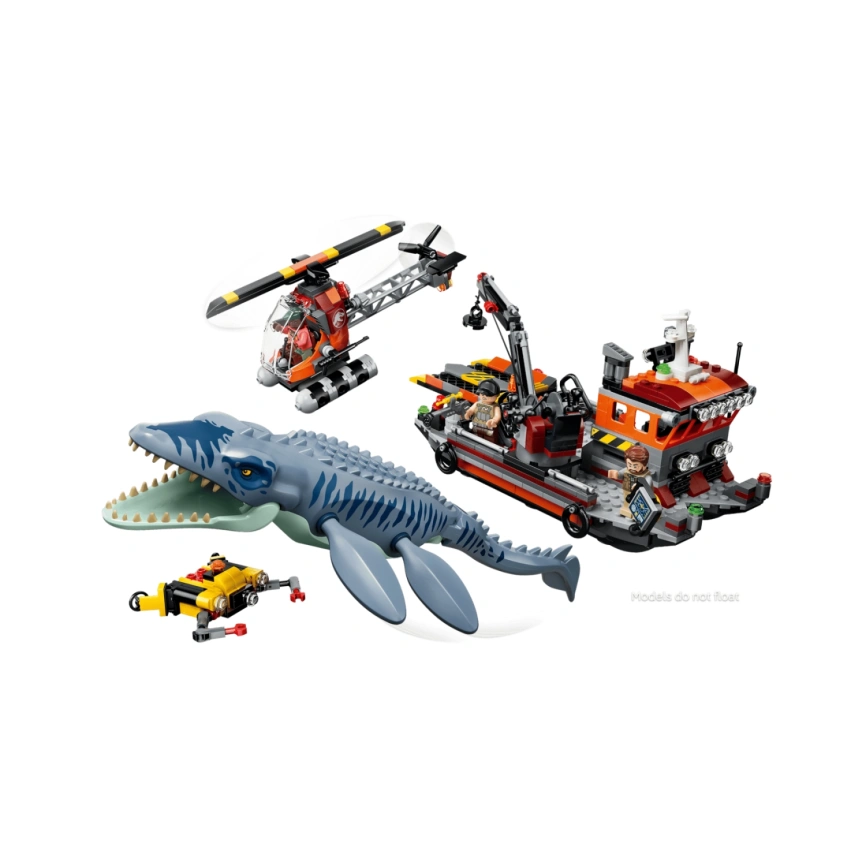 Конструктор LEGO Jurassic World Mosasaurus Dinosaur Boat Attack 77983 фото 2