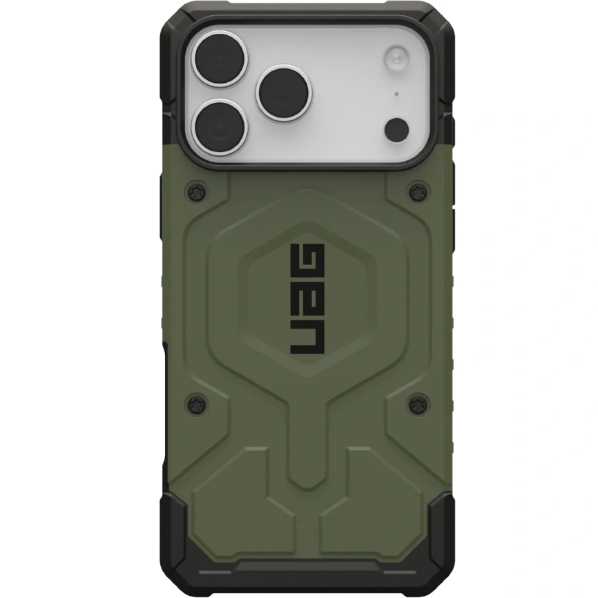 Чехол UAG MagSafe Pathfinder для iPhone 18 Pro Olive Drab (114583117272) фото 1