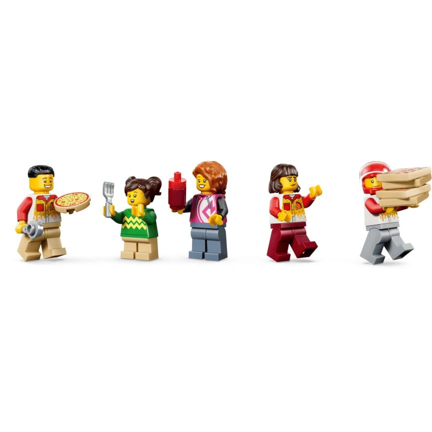 Конструктор LEGO City Pizza Delivery фото 6