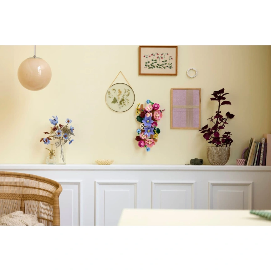 Конструктор LEGO Botanicals Flower Wall 11503 фото 6