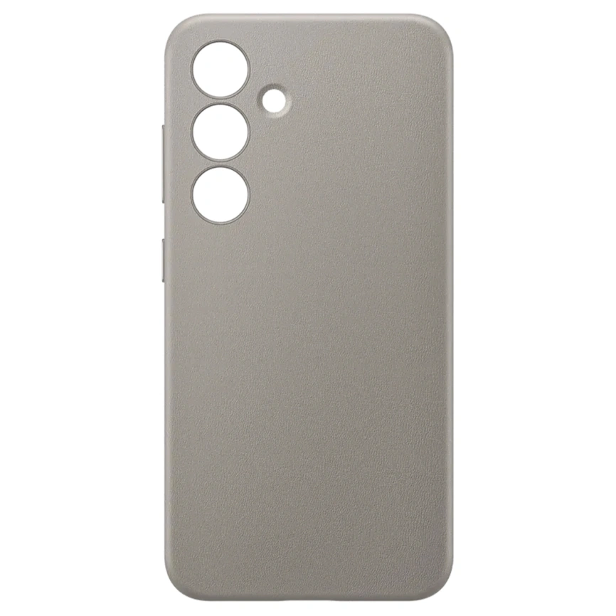 Чехол Samsung Vegan Leather Case для S24 Plus Taupe фото 4