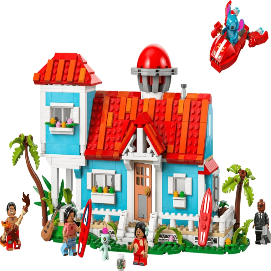 Конструктор LEGO Disney Lilo & Stitch Beach House 43268 фото 2