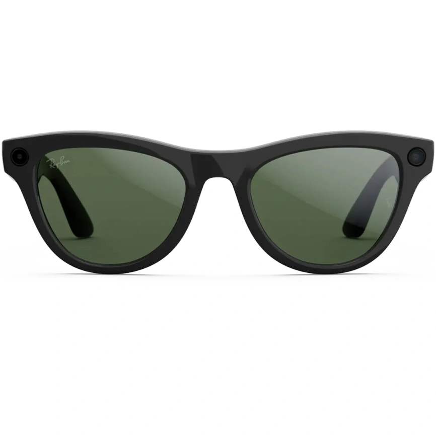 Умные очки Ray-Ban Skyler (Gen 2) Shiny Black Standard Clear to Graphite Green Transitions фото 6