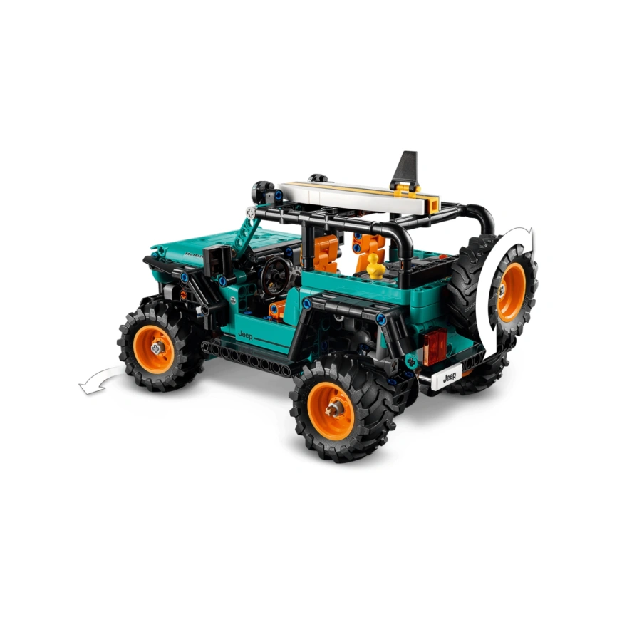 Конструктор LEGO Technic Jeep Wrangler Rubicon 42227 фото 7