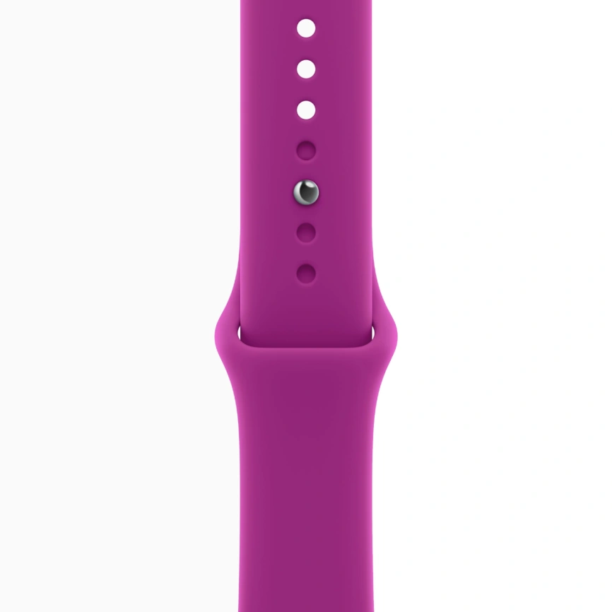 Смарт-часы Apple Watch Series 12 46mm Space Gray Aluminum Case with Magenta Sport Band M/L фото 2