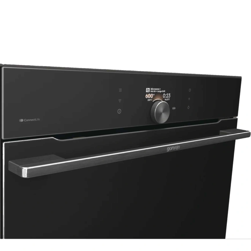 Электрический духовой шкаф Gorenje BCM4058B Black/Stainless Steel фото 3