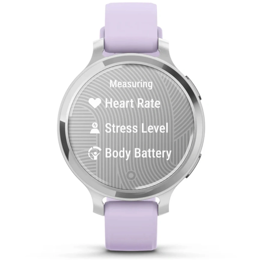 Смарт-часы Garmin Lily 2 Active (010-02891-01) Silver/Purple Jasmine Silicone фото 4