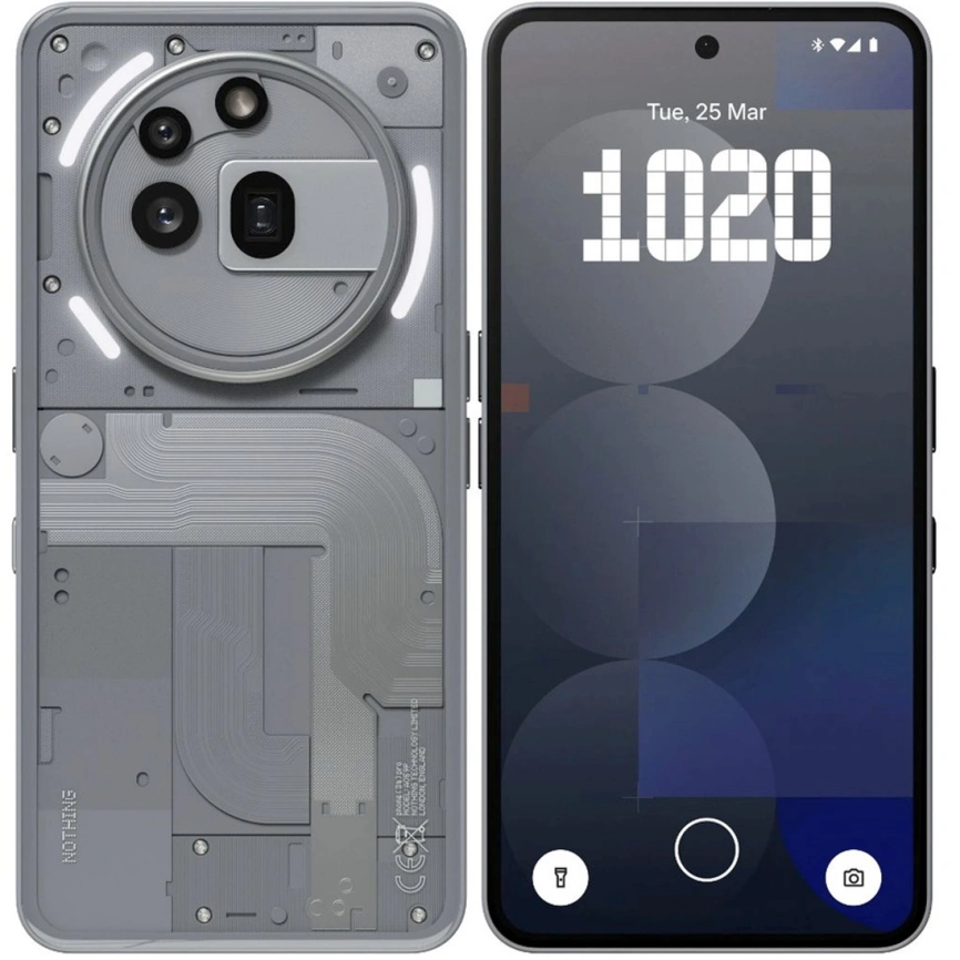 Смартфон Nothing Phone (3A) Pro 12/256Gb Grey фото 5