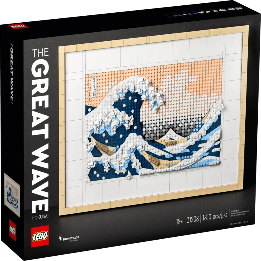 Конструктор LEGO Art Hokusai The Great Wave 31208 фото 2