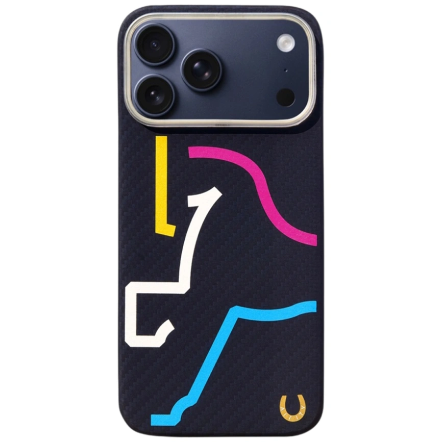 Чехол Airity Year Of The Horse Aramid Fiber Case для iPhone 17 Pro Blue Kylin фото 1