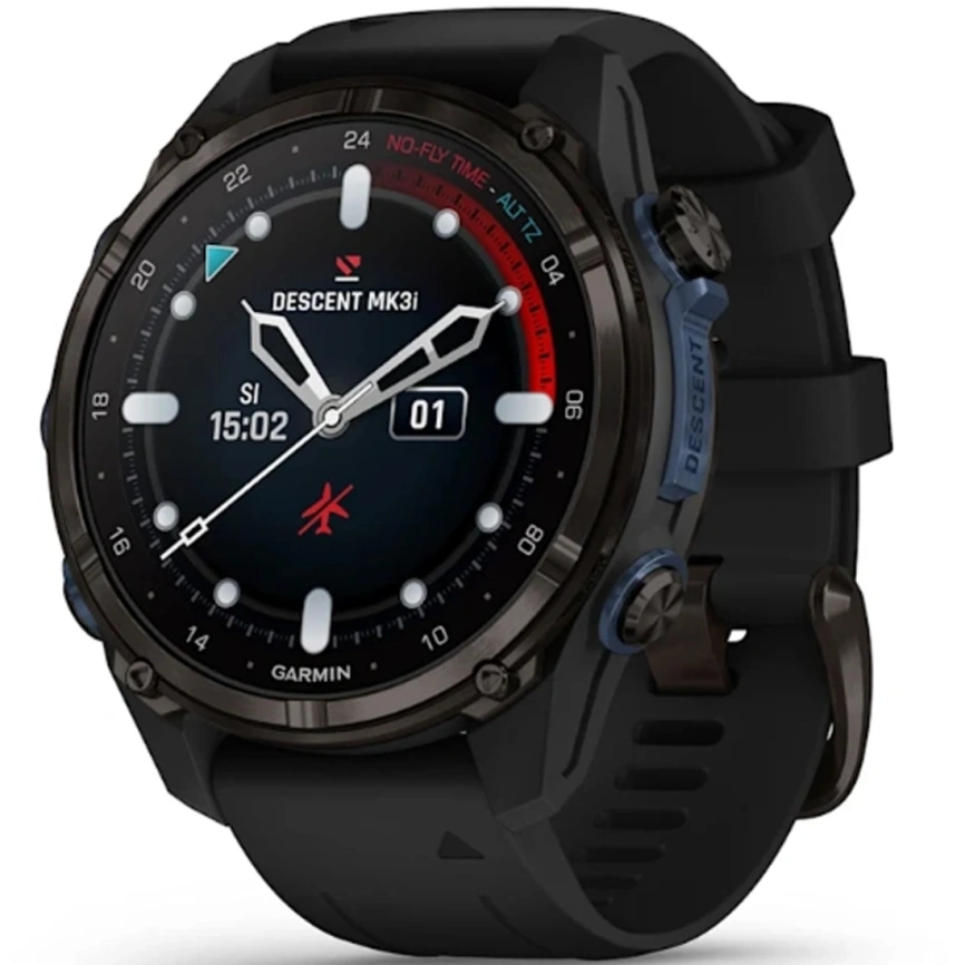 Спортивные часы Garmin Descent MK3i 43mm (010-02753-11) Carbon Gray DLC фото 1