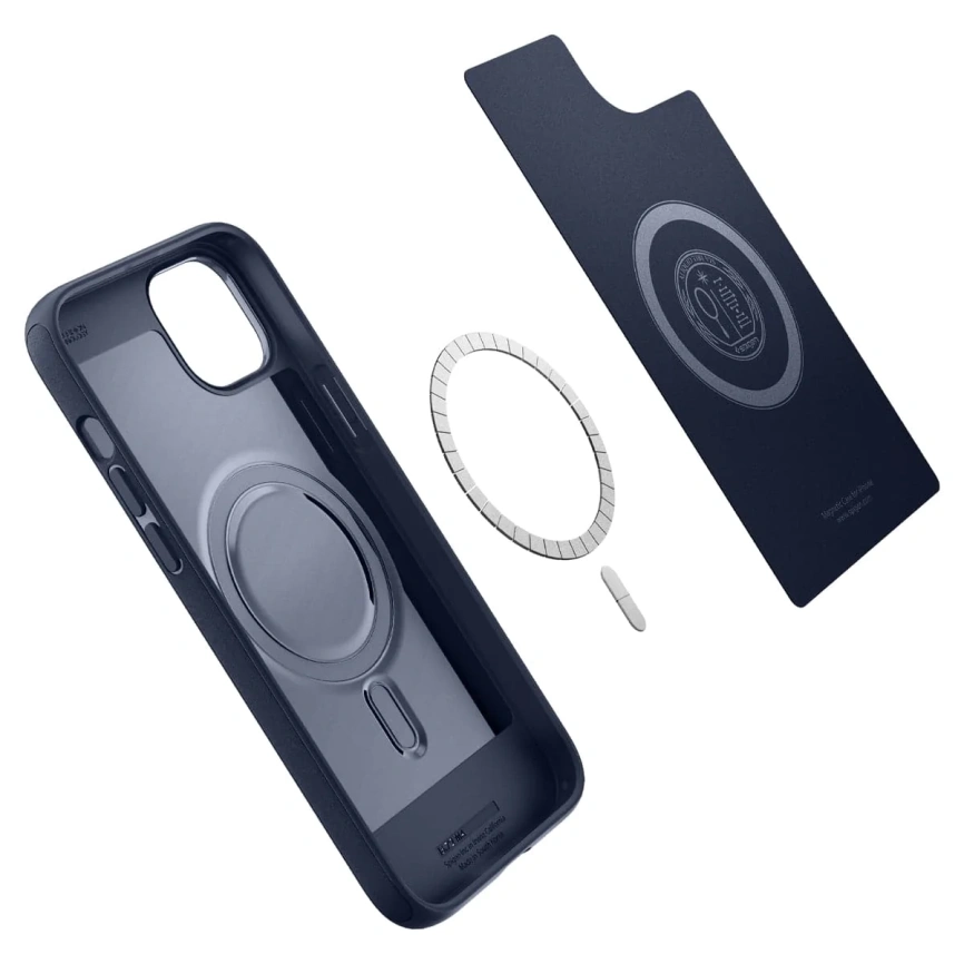 Чехол Spigen Mag Armor MagFit для iPhone 14 Plus (ACS04919) Navy Blue фото 10