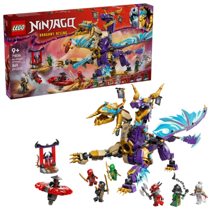 Конструктор LEGO NINJAGO Arc Dragon of Focus 71836 фото 1