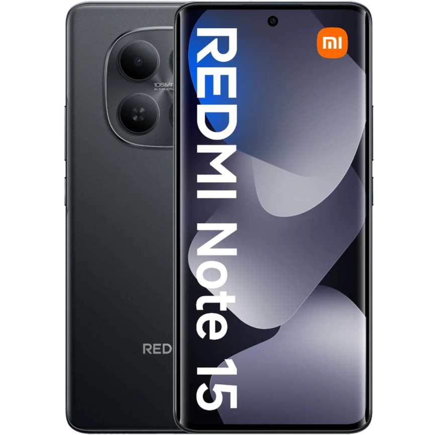 Смартфон Xiaomi Redmi Note 15 4G 12/256Gb Black EAC фото 1