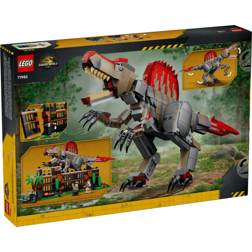Конструктор LEGO Jurassic World Spinosaurus Dinosaur Escape 77982 фото 9
