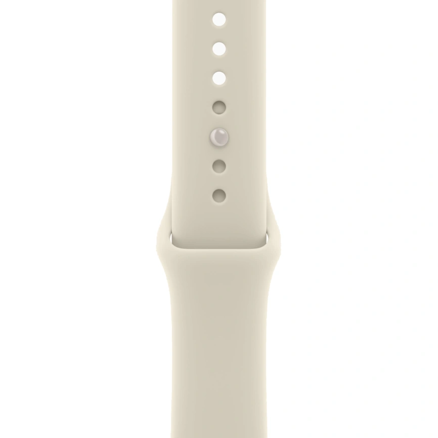 Смарт-часы Apple Watch Series 12 46mm Pearl White Ceramic Case with Sand Sport Band M/L фото 2
