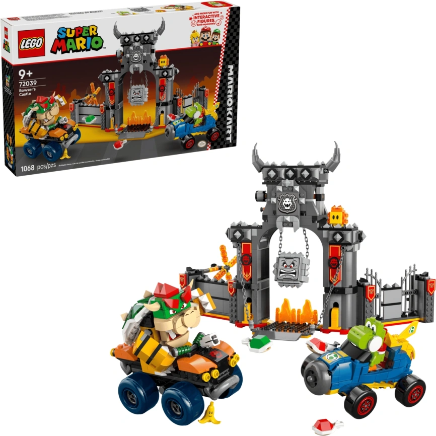 Конструктор LEGO Super Mario Kart: Bowser's Castle фото 1