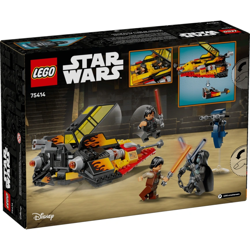Конструктор LEGO Star Wars The Force Burner Snowspeeder 75414 фото 8