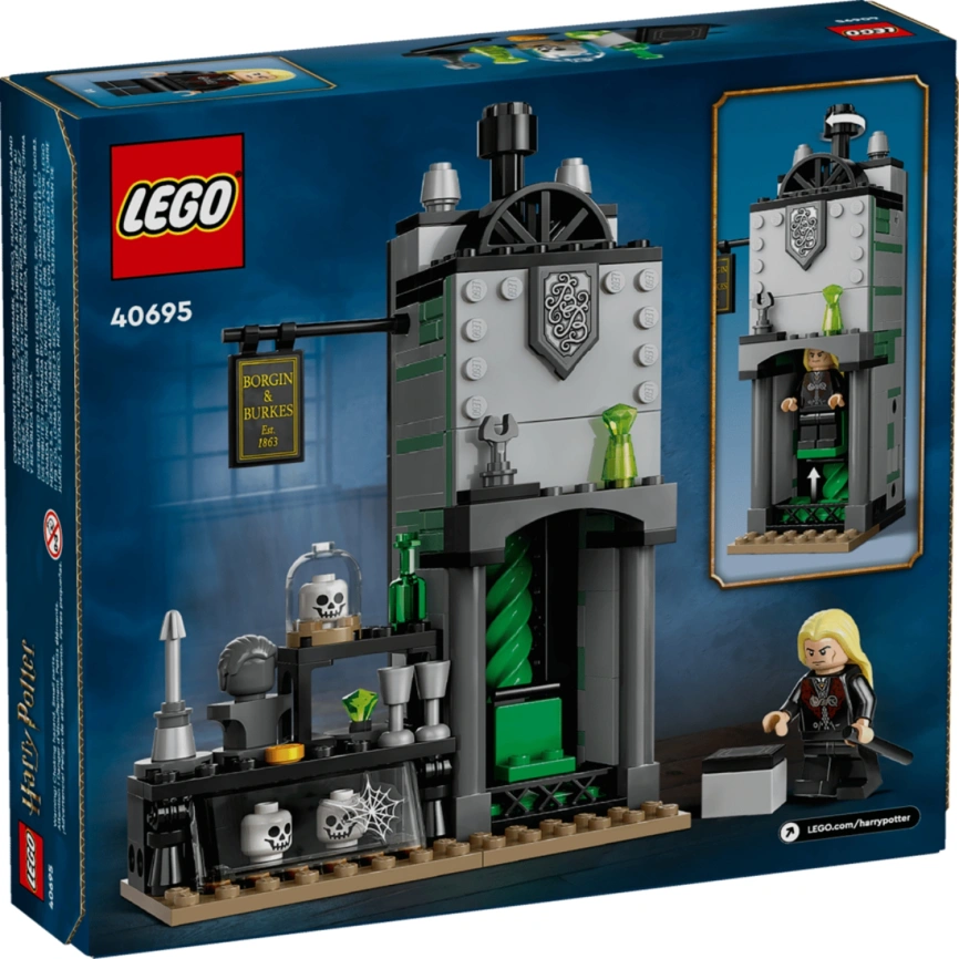 Конструктор LEGO Harry Potter Borgin and Burkes: Floo Network 40695 фото 2