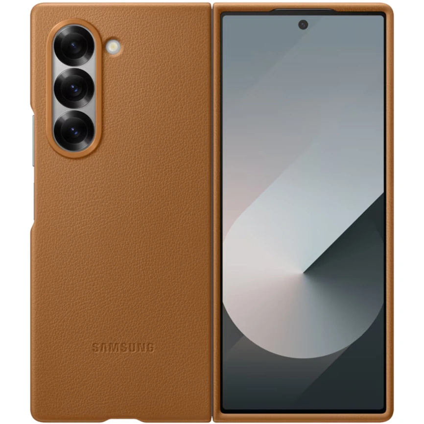 Чехол Samsung Kindsuit Case для GalaxyZ Fold6 Brown фото 1