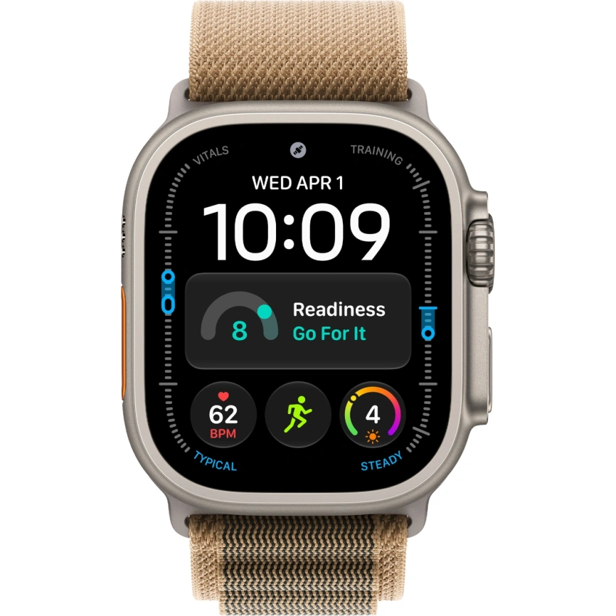 Смарт-часы Apple Watch Ultra 4 (2026) 49mm Natural Titanium Case with Desert Alpine Loop S фото 3