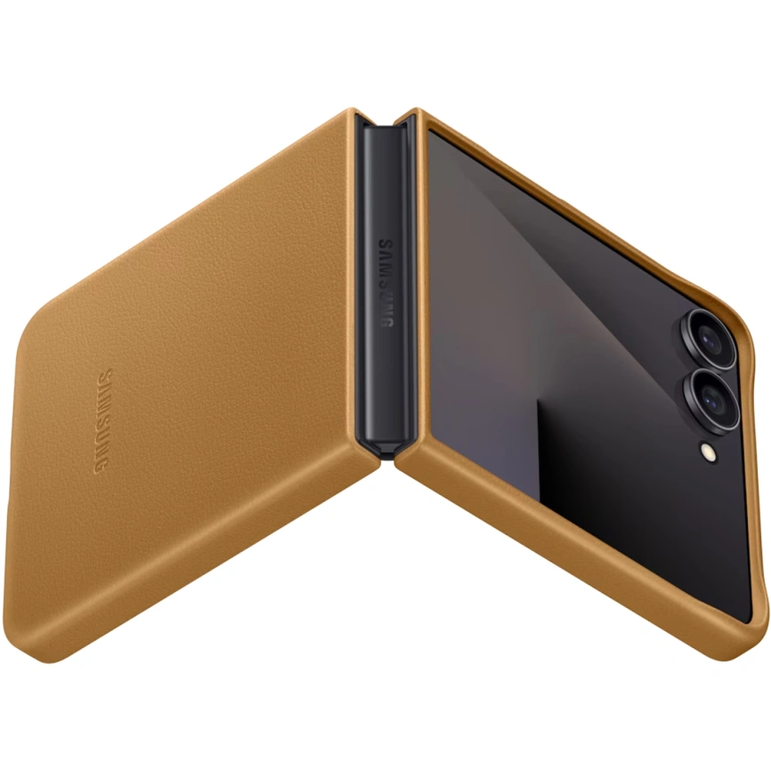 Чехол Samsung Kindsuit Case для Galaxy Z Flip7 Brown фото 2
