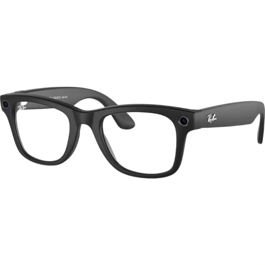 Умные очки Ray-Ban Wayfarer Matte Black/Transitions (RW4006) L Graphite Green фото 2