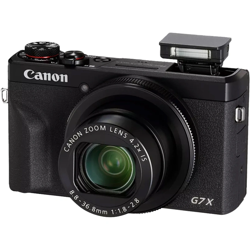 Компактный фотоаппарат Canon PowerShot G7X Mark III Black фото 3