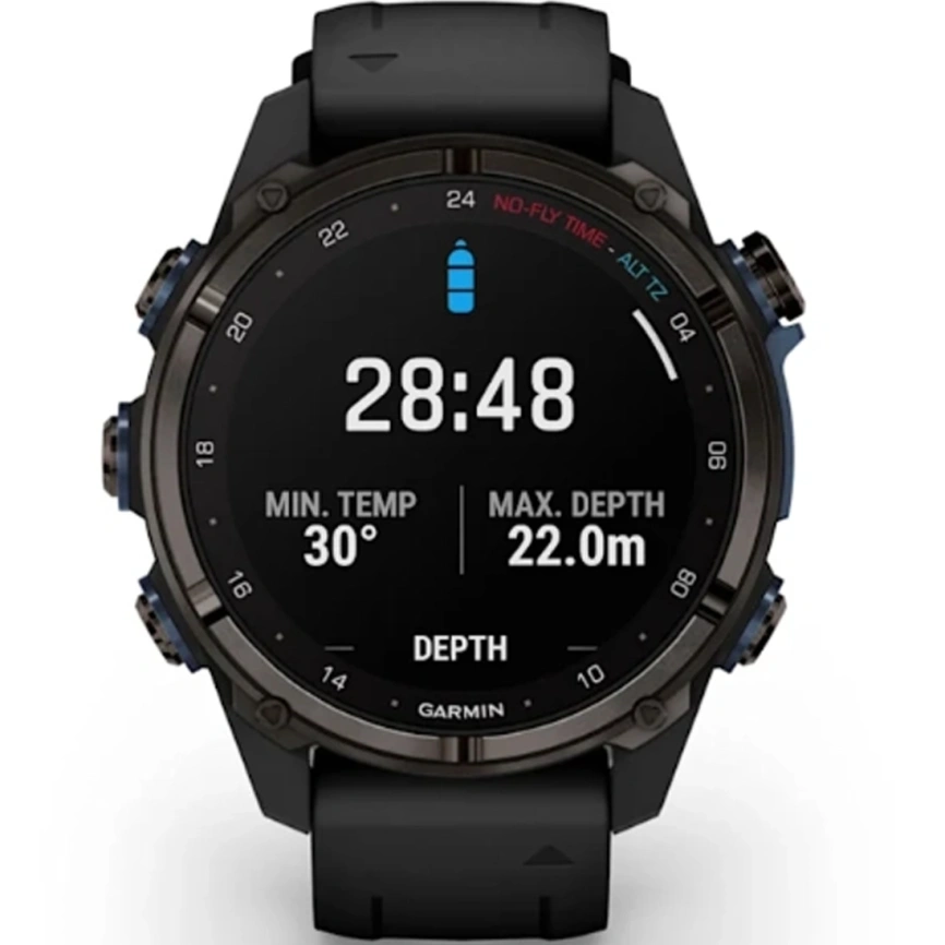 Спортивные часы Garmin Descent MK3i 43mm (010-02753-11) Carbon Gray DLC фото 6