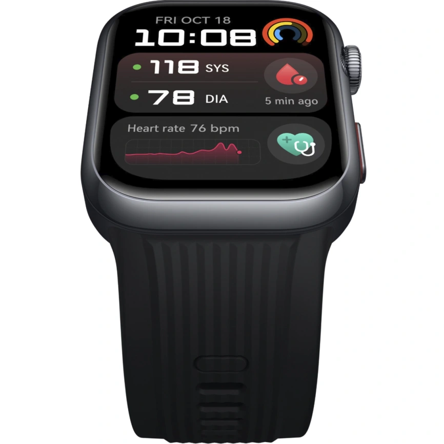 Смарт-часы Huawei Watch D2 Black/Black Fluoroelastomer (55020DAE) фото 6